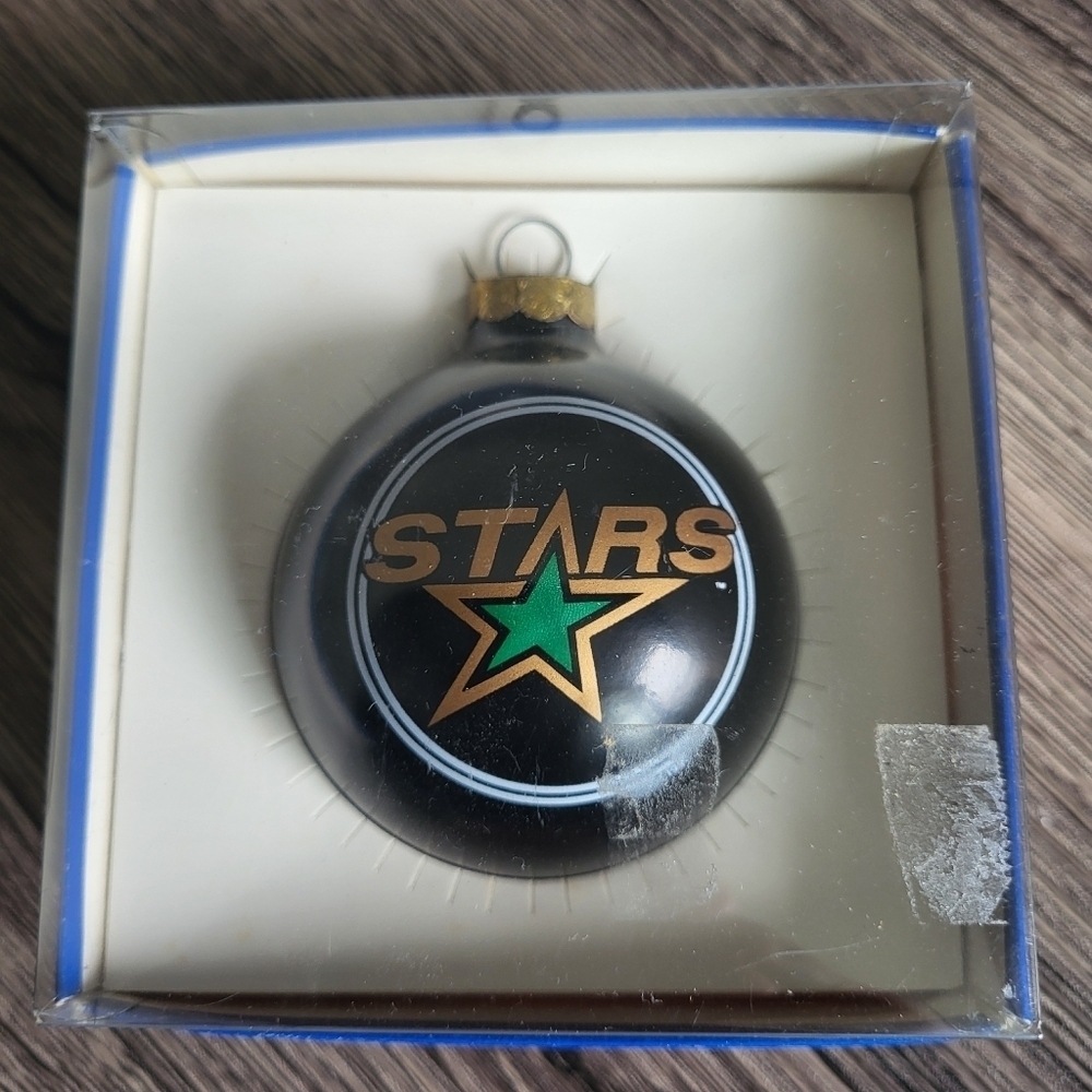 NHL Minnesota North Stars Vtg 1991 Christmas Ornament Sports Collectors Series